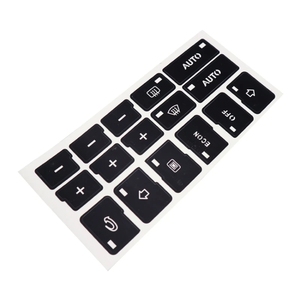 Pegatinas de Reparación para Botones de Climatización Audi A4 B6 B7, 2 Piezas, 2000-2004 - Product Image 2