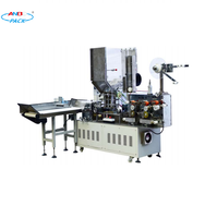 Machine d'emballage automatique électrique haute vitesse pour pailles individuelles avec moteur d'impression bicolore et commande PLC pour l'emballage alimentaire