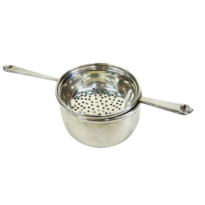 Personnalisation acceptée, fournitures de cuisine et d'articles de table, passoire en acier inoxydable faite à la main, fabriquée en Inde - Product Image 1