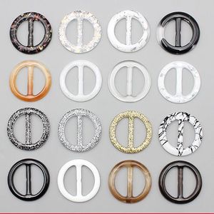 Hebillas de Cinturón de Resina Plástica Personalizadas al por Mayor para Mujer, Color Marrón Claro, Forma Rectangular, Marca MRT, Modelo RBC9003, MOQ - Product Image 1