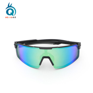 Gafas de sol polarizadas Xq-Hq para ciclismo, gafas deportivas a prueba de viento con montura grande para hombres, uso en bicicleta para correr al aire libre - Product Image 2