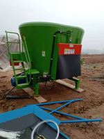 3/8/12/24m ³ Tracteur PTO Tiré TMR Alimentation Mélangeur Wagon Machine D'alimentation pour Vache Ferme