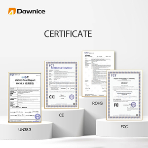 Dawnice แบตเตอรี่ลิเธียมไอออน48V 51.2V แบบวางซ้อนกันได้ติดผนัง5KW 10KW แบตเตอรี่ Lifepo4 300ah 100AH 48V - Product Image 4