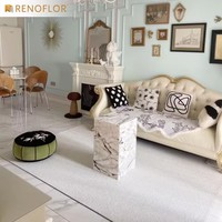 Nouveau design moderne, tapis en laine écologique luxueux et abstrait pour le salon