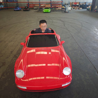 Go Kart Eléctrico Personalizable al por Mayor, Batería de Litio de 72V50Ah, Motor de 2500W, Velocidad Máxima de 80KM/H, Asiento de Cuero, Modelo Gate 911 Fast