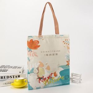 กระเป๋าผ้าแคนวาสราคาถูก สกรีนโลโก้ตามสั่ง - Product Image 4