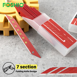 Foshio personalizar colores acero al carbono cuchillo de corte de papel Snap Off 9Mm hoja - Product Image 5
