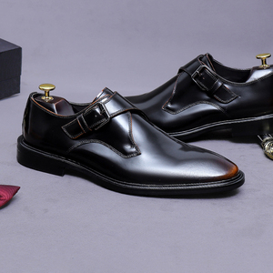 High End <b>Men's</b> Loafer <b>Shoes</b> Genuine Leather Dress Formal Pointed Toe <b>Shoes</b> for <b>Men</b> Fashion Versatile - Product Image 6