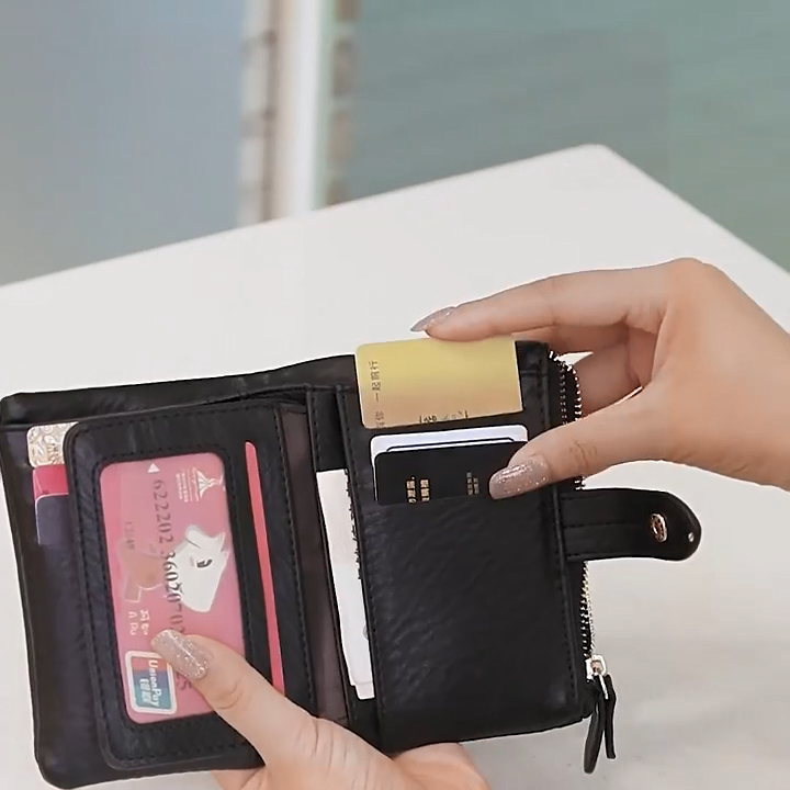 Wholesale Multifunction Fashion Ladies Purse Short Style