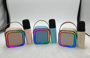 Thiết Kế Thời Trang K12 Ngoài Trời Di Động Stereo Loa Không Dây BT Không Dây Karaoke Hệ Thống Âm Thanh Với Microphone - Product Image 4