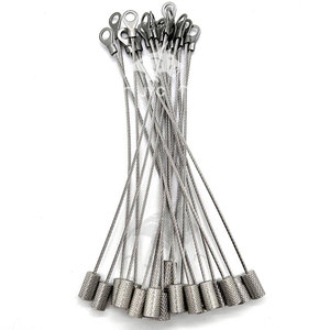 Stainless Steel <strong>Safety</strong> Cable | Eyelet Terminal | Aluminum Sleeve | Industrial &amp; Commercial Security Tether - Product Image 4