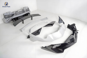 SV Style nouveau Bodykit en Fiber de carbone sec pour <span class=keywords><strong>Lamborghini</strong></span> <span class=keywords><strong>Aventador</strong></span> LP700 LP720 LP750 évents de pare-chocs avant arrière Modification du becquet - Product Image 2