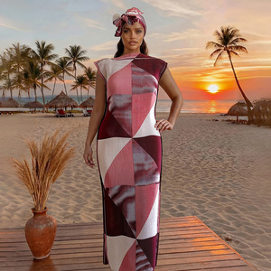 Shop Online Slim African Dresses Includes Belt, Elegant Fit | Alibaba.com