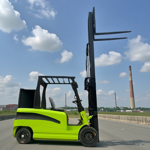 फ्री शिपिंग 1 टन 1.5टन 2.5 टन फार्म बैटरी फोर्कलिफ्ट गोदाम कार्यशाला 4 पहिया मिनी गाबेस्टेपलर इलेक्ट्रिक फोर्कलिफ्ट - Product Image 1