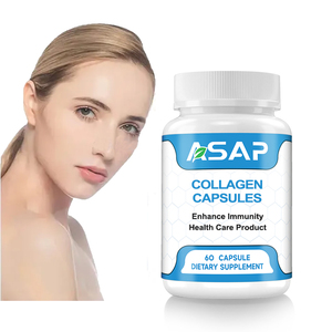 Supplément marin d'acide hyaluronique de collagène d'OEM 500mg blanchissant la peau capsule de collagène - Product Image 1