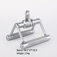Accessoires pour machine à câbles en acier massif NJ : Attache pour triceps, accessoires de câbles pour la musculation en salle de sport