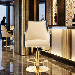 Ev Bar için Modern hakiki deri Casino Poker sandalye oturma odası banyo atölye spor hastane ofis yemek otel - Product Image 1