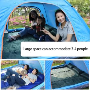 Tente de plage familiale <span class=keywords><strong>gonflable</strong></span> à une chambre, 1 à 2 personnes, <span class=keywords><strong>abri</strong></span> solaire instantané quatre saisons, polyester Oxford 300D, imperméable 2000-3000 mm - Product Image 3