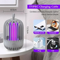 JZ OEM Lampe anti-mouche étanche extérieure Bug Zapper Ménage Tueur d'insectes Lutte antiparasitaire Lampe anti-moustique Source électrique Solide
