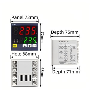 Controlador de Temperatura Digital Inteligente con Regulación PID TC4M Compatible con OEM con Múltiples Señales de Entrada - Product Image 3