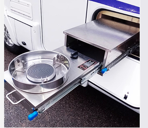 Cubierta Deslizante Integrada para Estufa de Cocina Exterior de Acero Inoxidable ADDX para Autocaravanas y Remolques, con 1 Año de Garantía - Product Image 6
