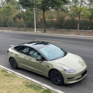 Involucro in vinile per auto per animali domestici con pellicola autorigenerante che cambia colore in cristallo <span class=keywords><strong>scuro</strong></span> verde kaki/verde armatura - Product Image 2