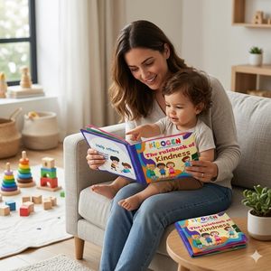 Libro de cartón KIDOGEN Shapes And Shades para niños de 2 a 4 años, aprendizaje temprano de colores y formas, juguete educativo - Product Image 6