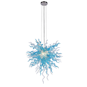 <span class=keywords><strong>Lustre</strong></span> moderne nordique de luxe 90 1 CM MJ Pendentif en verre personnalisé pour hôtels, restaurants et bars - Product Image 3