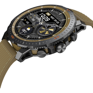 Relojes Tácticos DF LC313 en Verde Salvia, Caqui y Negro para Caminar, Correr, Ciclismo, Saltar, Bádminton y Deportes, Relojes Inteligentes - Product Image 6