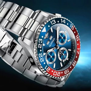 Drop Shipping OUPINKE Men Watch Luxury Business Sport Watch Multifunction Automatic <b>Mechanical</b> Men <b>Clock</b> Waterproof Reloj - Product Image 5