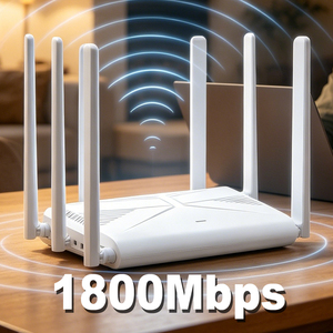 Routeur WiFi6 Haute <span class=keywords><strong>Vitesse</strong></span> 1800M Intérieur de Bureau Puce MT7621 Signal Longue Portée Approvisionnement en Gros pour Projets Appartements Villas WR1800G - Product Image 1