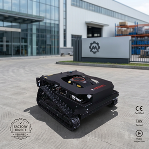Máquina Cortadora de Césped Híbrida con Control Remoto y Cortasetos Hidráulico para Mantenimiento de Caminos en Terrenos Difíciles - Product Image 1