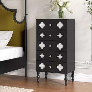 MR Vintage coffre en bois massif baril de rangement armoire murale chambre bibliothèque meubles de salon pour la maison meubles d'hôtel - Product Image 2