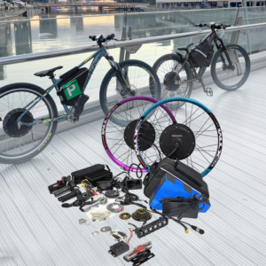 Kit de conversion de vélo électrique avec moteur moyeu 3000W, moteur moyeu 5000W, moteur 5000W, kit 72V 3000W avec batterie, kit vélo électrique 72V 3000W - Product Image 1