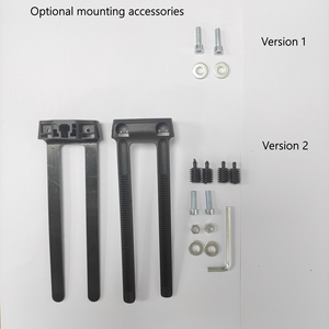 Heavy Duty Scooter per bicicletta elettrica a ferro di cavallo in acciaio grande grasso per telaio per pneumatici di sicurezza Fatbike blocco per <span class=keywords><strong>moto</strong></span> antifurto per bici - Product Image 5