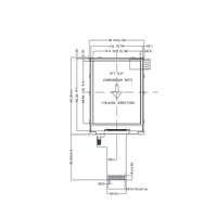 Heißer Verkauf China TFT CTC Panel ST7789V SPI I/F-kompatibel 240*320 Auflösung TN 2,4-Zoll-LCD-Modul für die industrielle Steuerung
