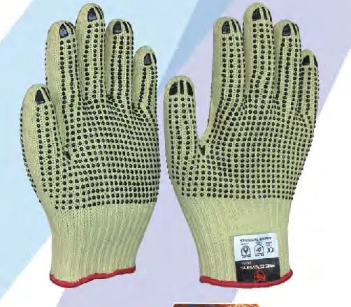 Wear resistant grade 3 cutting resistant gloves