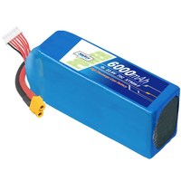 Hochwertige 6S Soft Pack Li-Ionen-Batterie für FPV-Drohnen, Festkörper-Akku mit Hoher Kapazität und Langer Flugzeit für Racing-Quadcopter