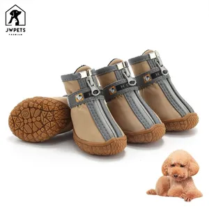 Zapatos antideslizantes reflectantes para mascotas, botas impermeables para perros, calcetines para cachorros, zapatillas para correr, botas, suministros para mascotas