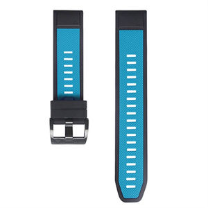 Correas de reloj de silicona de dos tonos Upro Luxury de 22 mm y 26 mm para Garmin Fenix 5 6x 7x Forerunner 945 955 965, correa para reloj inteligente - Product Image 2