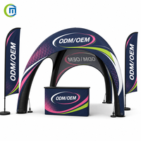 Gazebo gonflable avec logo personnalisé, tente promotionnelle pour événements, chapiteau portable hermétique pour salons professionnels, festivals et événements sportifs