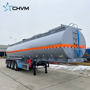 4-Achs-Kohlenstoffstahl-Öl-Tanktanks 60000L Sattel auflieger Zum Verkauf - Product Image 2