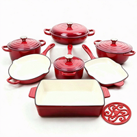 Ensemble de casseroles 8 pièces, faitouts, poêles et marmites, compatible induction, homologué FDA LFGB, pour la cuisine