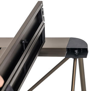 Mesa Plegable para Acampar al Aire Libre, de Aluminio 7075, Rectangular, Portátil, 69.5x69.5x56cm, Plegable y Ligera - Product Image 3