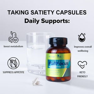 60 capsules coupe-faim prêtes à l'emploi pour adultes supplément santé pour brûler les graisses contenant de l'extrait de thé vert Garcinia - Product Image 5