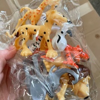 Schöne Tiere Tiger Giraffe Elefant Spielzeug Cake Topper Kinder Geburtstags torte Dekoration