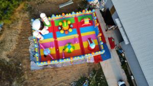 Trampolín inflable al aire libre Casa grande de rebote Parque temático inflable gigante Castillo hinchable grande Combo Parque infantil para alquilar - Product Image 6