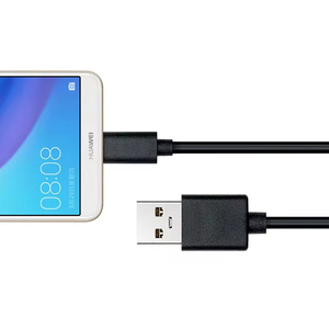 1 mét rắn Trần PVC <span class=keywords><strong>USB</strong></span> Loại C nhanh chóng sạc cáp dữ liệu cho Android Điện thoại di động - Product Image 3