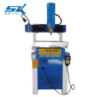 Máquina enrutadora CNC de metal de 3 ejes, grabador de corte de acero fundido de hierro, componentes de núcleo de fresado tallado, motor y Motor