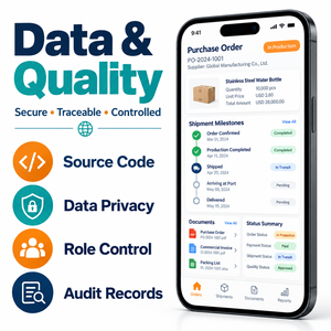 Vertrauenswürdige Internationale Handelsauftragsverwaltungs-<span class=keywords><strong>App</strong></span>-Entwicklung für iOS und Android mit Angebotserstellung und Beschaffungsunterlagen von LionCreate - Product Image 5